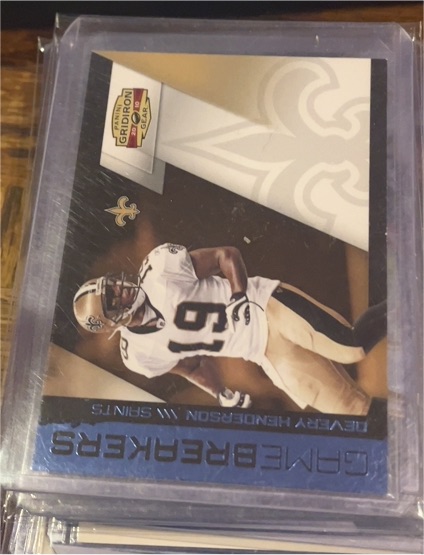 2010 Panini Gridiron Gear Gamebreakers #26 Devery Henderson — front