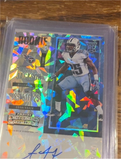 2021 Panini Contenders Optic #25 Jermaine Jackson II Rookie Card — front
