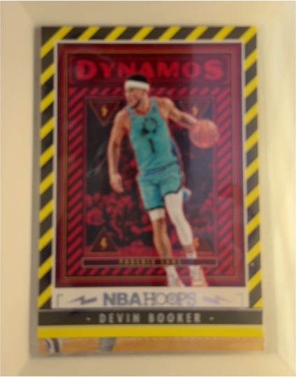 2023-24 Panini NBA Hoops Dynamos #10 Devin Booker — front