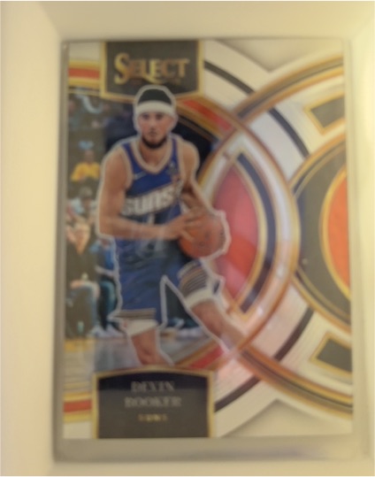 2023-24 Panini Select #143 Devin Booker Blue Prizm — front