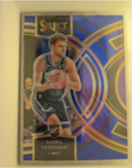 2023-24 Panini Select #127 Sasha Vezenkov Rookie Premier — front