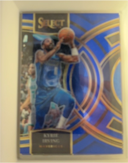 2024 Panini Select #180 Kyrie Irving Base Chrome Premier Level Dallas Mavericks — front