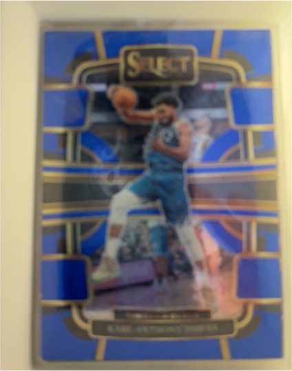 2023-24 Panini Select #37 Anthony Edwards — front