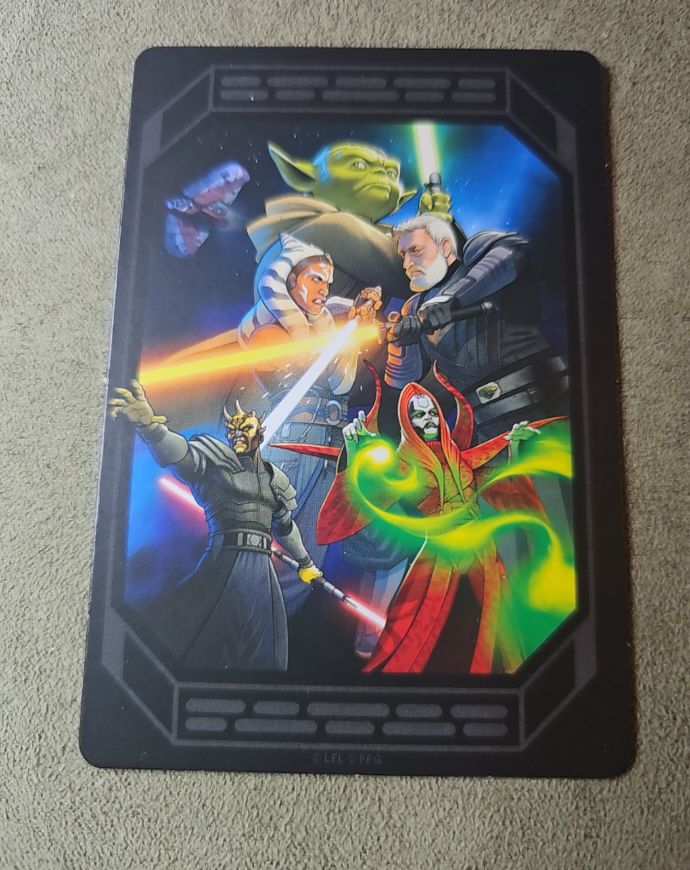Star Wars Unlimited TCG Promo Graphics Card 4 — front
