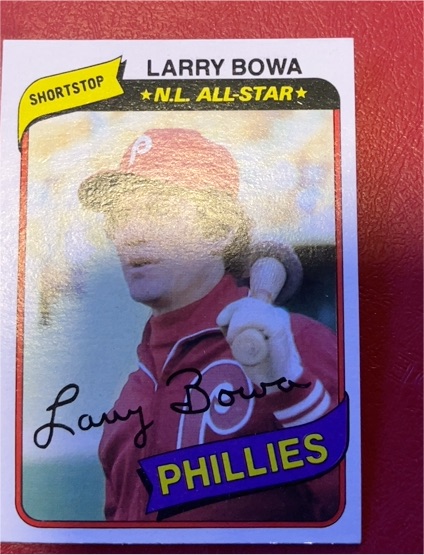 1980 Topps #630 Larry Bowa — front