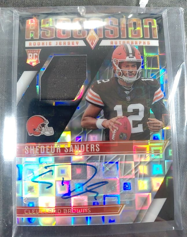2025 Panini Phoenix Ascension #ARJ-SSS Shedeur Sanders — front
