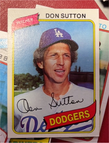 1980 Topps #440 Don Sutton — front