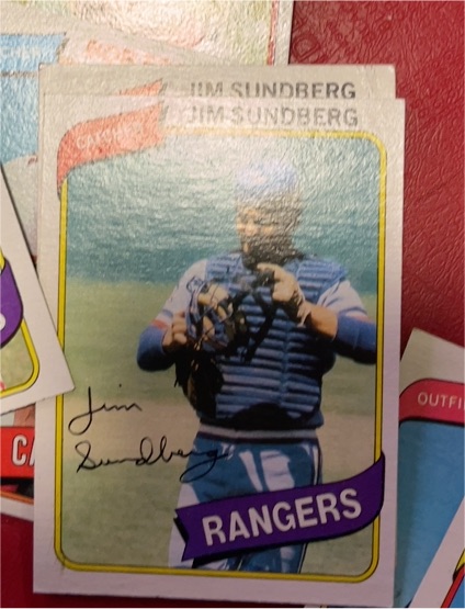 1980 Topps #530 Jim Sundberg — front
