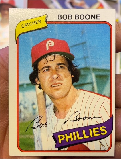 1980 Topps #470 Bob Boone — front