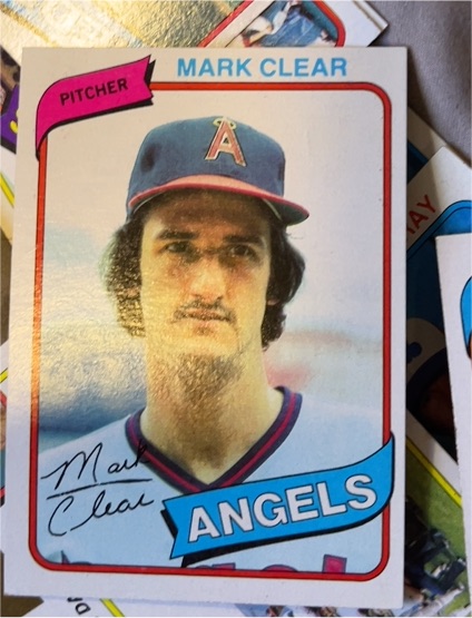 1980 Topps #638 Mark Clear — front