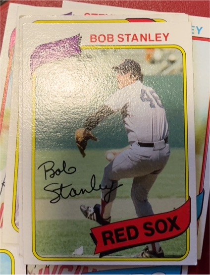 1980 Topps #63 Bob Stanley — front