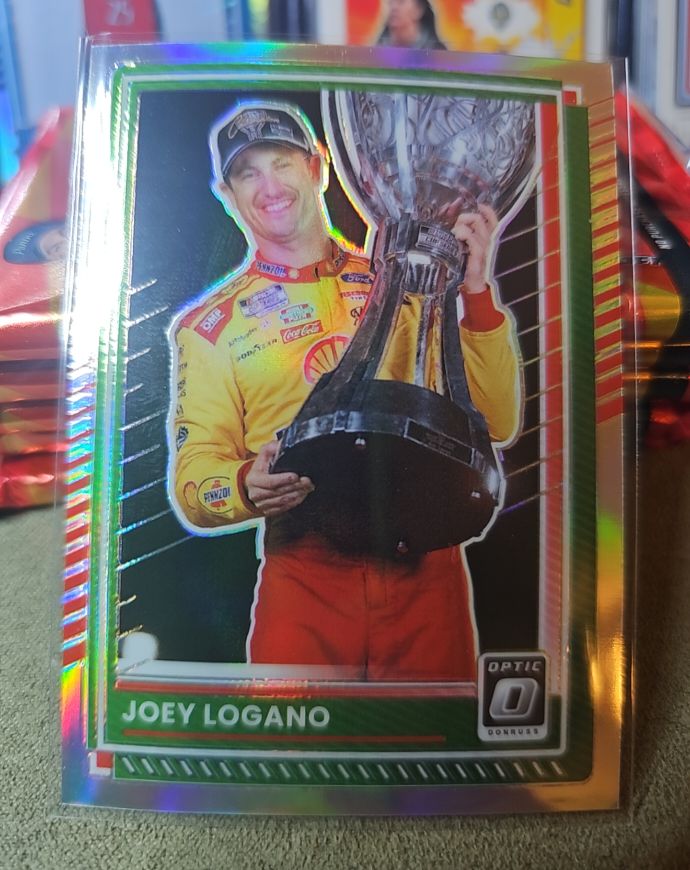 2025 Panini Donruss Optic #10 Joey Logano — front