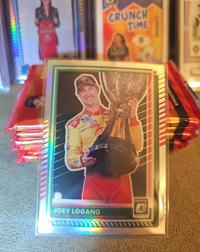 2025 Panini Donruss Optic #10 Joey Logano — front