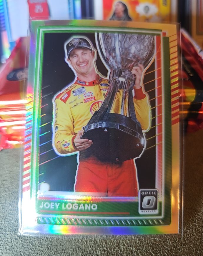 2025 Panini Donruss Optic #10 Joey Logano — front