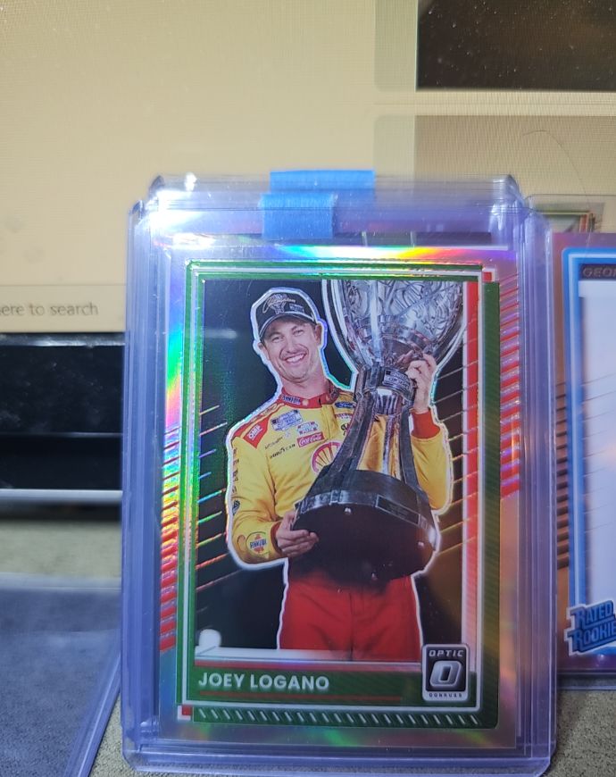 2025 Panini Donruss Optic #10 Joey Logano — front
