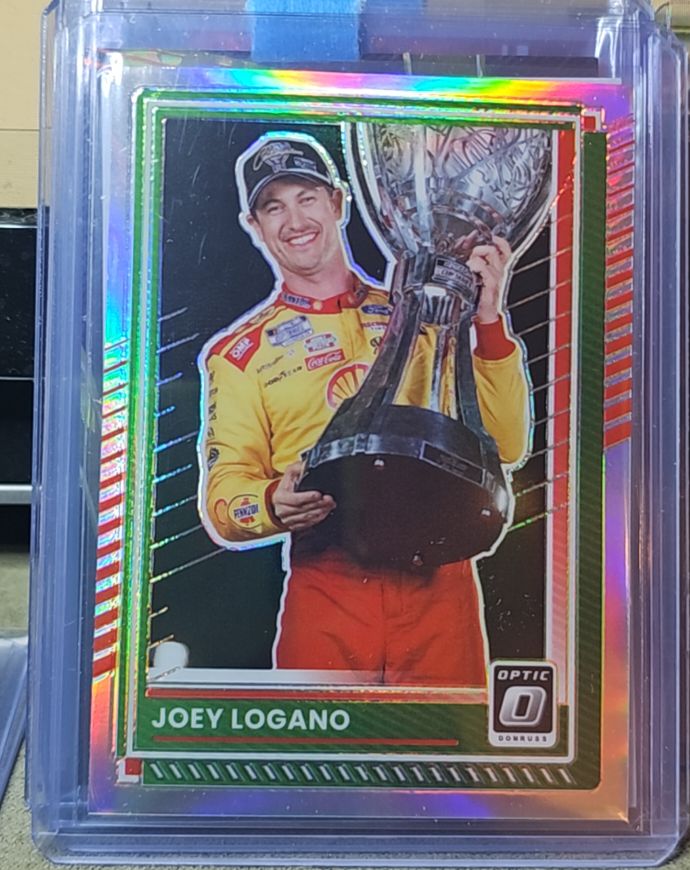 2025 Panini Donruss Optic #10 Joey Logano — front
