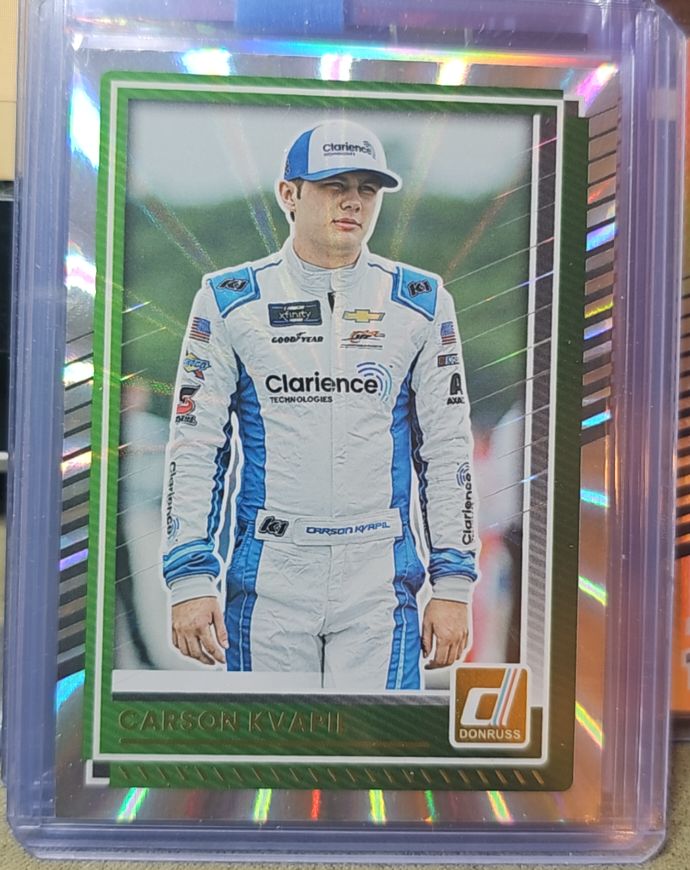 2025 Donruss Racing #59 Carson Kvapil — front