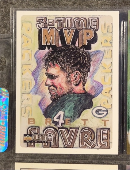 1998 Upper Deck UD Choice #248 Brett Favre — front