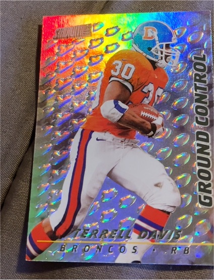 1997 Topps Stadium Club #GC4 Terrell Davis Ground Control — front