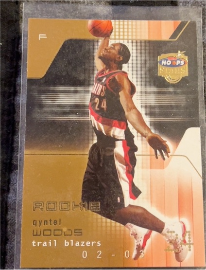 2002-03 Hoops Stars #02-03 Qyntel Woods — front