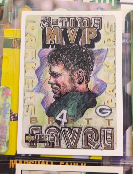 1998 Upper Deck UD Choice #248 Brett Favre — front