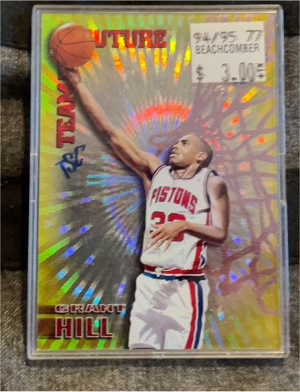 1994-95 Topps Stadium Club #3 Grant Hill Team of the Future — front