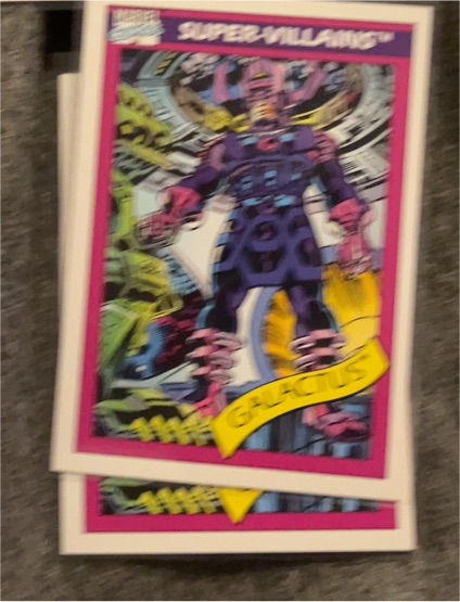 1990 Impel Marvel Universe Series 1 #75 Galactus — front