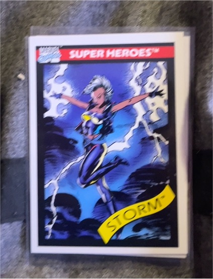1990 Impel Marvel Universe Series 1 #48 Storm — front