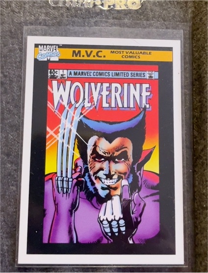 1990 Marvel Universe Limited Series #1 #133 Wolverine — front