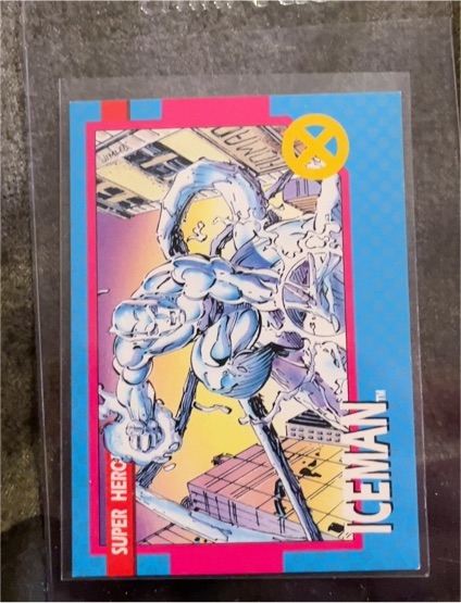 1992 Impel Marvel X-Men #4 Iceman — front