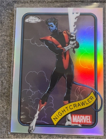 2025 Topps Chrome Marvel #178 Nightcrawler — front