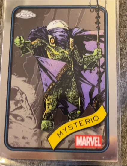 2025 Topps Chrome Marvel #115 Mysterio — front