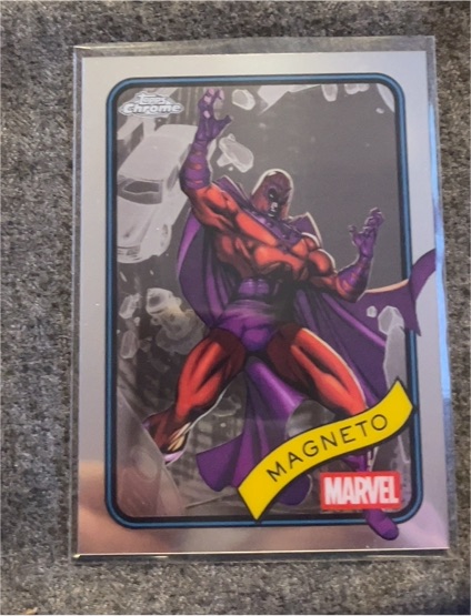 2025 Topps Chrome Marvel #169 Magneto — front