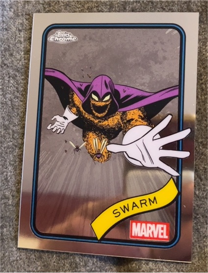 2025 Topps Chrome Marvel #16 Swarm — front