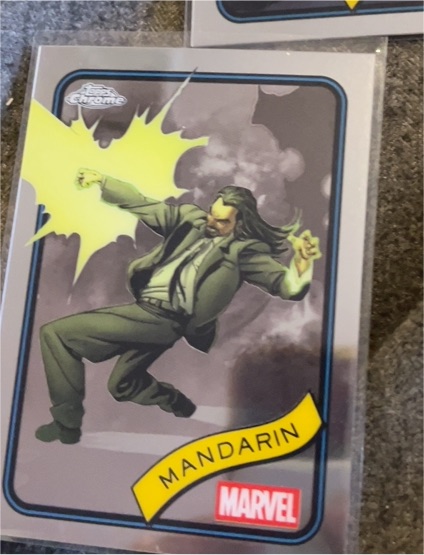 2025 Topps Chrome Marvel #41 Mandarin — front