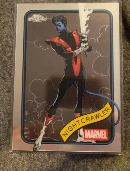 2025 Topps Chrome Marvel #178 Nightcrawler — front