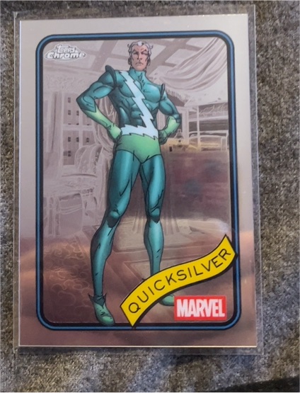 2025 Topps Chrome Marvel #121 Quicksilver — front