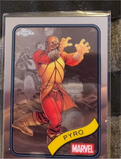 2025 Topps Chrome Marvel #66 Pyro — front