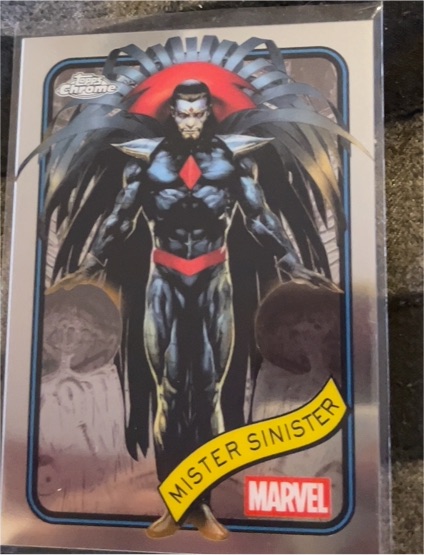 2025 Topps Chrome Marvel #155 Mister Sinister — front