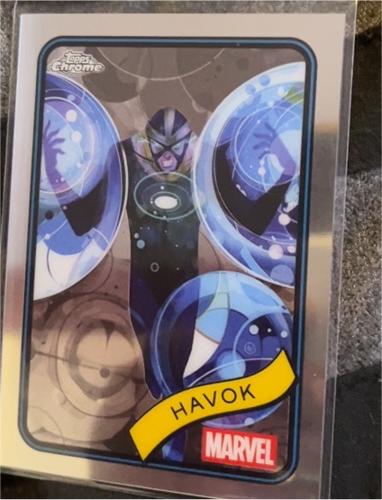 2025 Topps Chrome Marvel #19 Havok — front