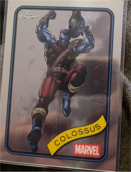 2025 Topps Chrome Marvel #93 Colossus — front