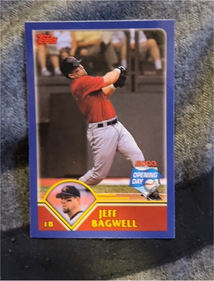 2003 Topps #593 Jeff Bagwell — front