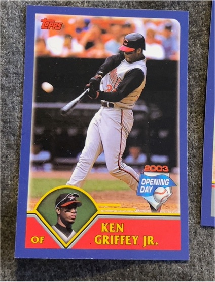 2003 Topps Opening Day #5 Ken Griffey Jr. — front