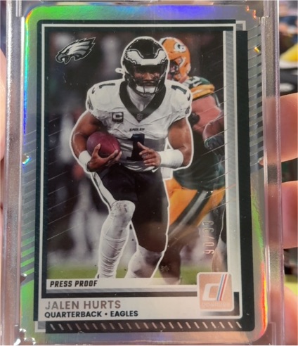2025 Donruss #16 Jalen Hurts — front
