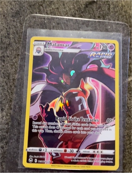 2022 Pokémon Sword & Shield Silver Tempest #TG06 Malamar — front