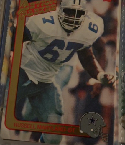 1991 Action Packed #6 Russell Maryland — front