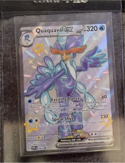 2024 Pokémon SVP #084 Quaquaval ex — front