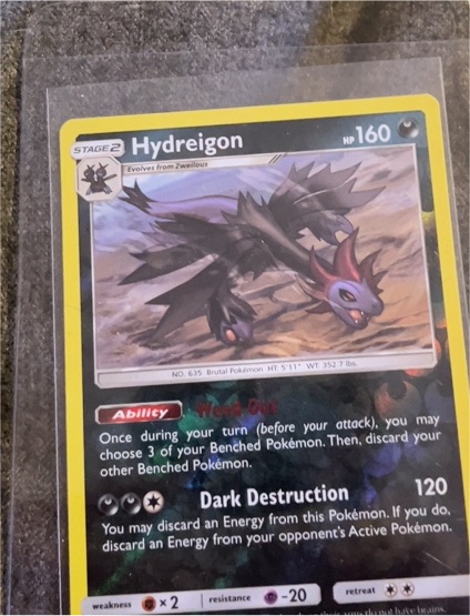2017 Nintendo Pokemon TCG Crimson Invasion #62 Hydreigon — front