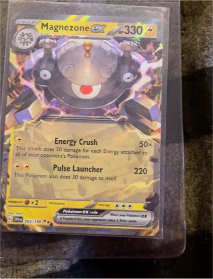 2023 Pokémon TCG Scarlet & Violet #065 Magnezone ex — front