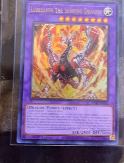 Yu-Gi-Oh! Lubellion the Searing Dragon SDAZ-EN042 Ultra Rare 1st Edition — front